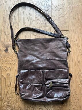 HOBO International Explorer Dark Brown Leather